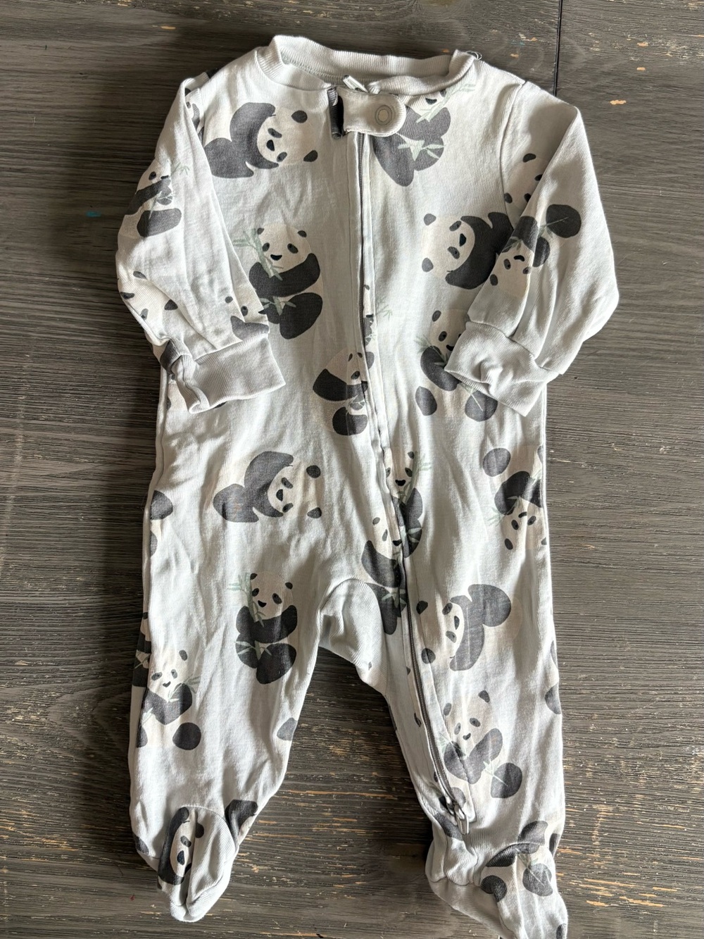 Panda Bear Little Planet Sleeper 0-3 Months